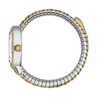 Ρολόι Just Cavalli Signature Snake Velina JC1L353M0055 Με Δίχρωμο Μπρασελέ