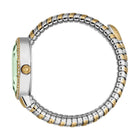 Ρολόι Just Cavalli Signature Snake Velina JC1L353M0065 Με Δίχρωμο Μπρασελέ