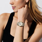 Γυναικείο Ρολόι Michael Kors Ritz MK7532 Χρονογράφος Με Δίχρωμο Μπρασελέ