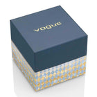 Ρολόι Vogue Carmen Mini 2020616041 Με Χρυσό Μπρασελέ & Ασημί Καντράν