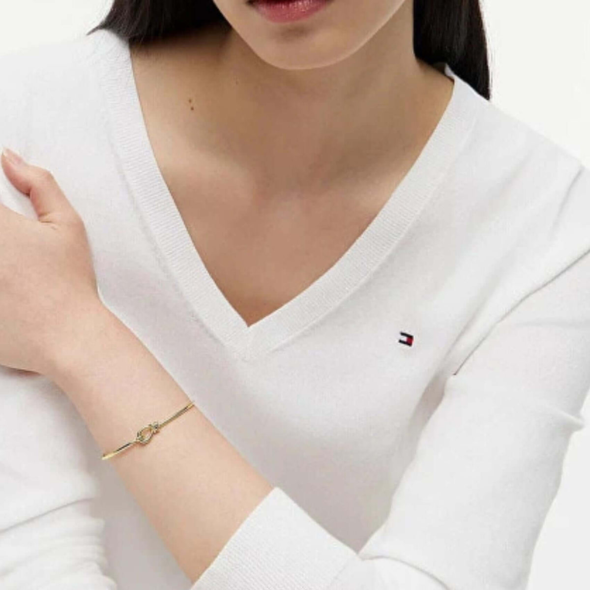 Βραχιόλι Tommy Hilfiger 2781028 Χρυσή Χειροπέδα