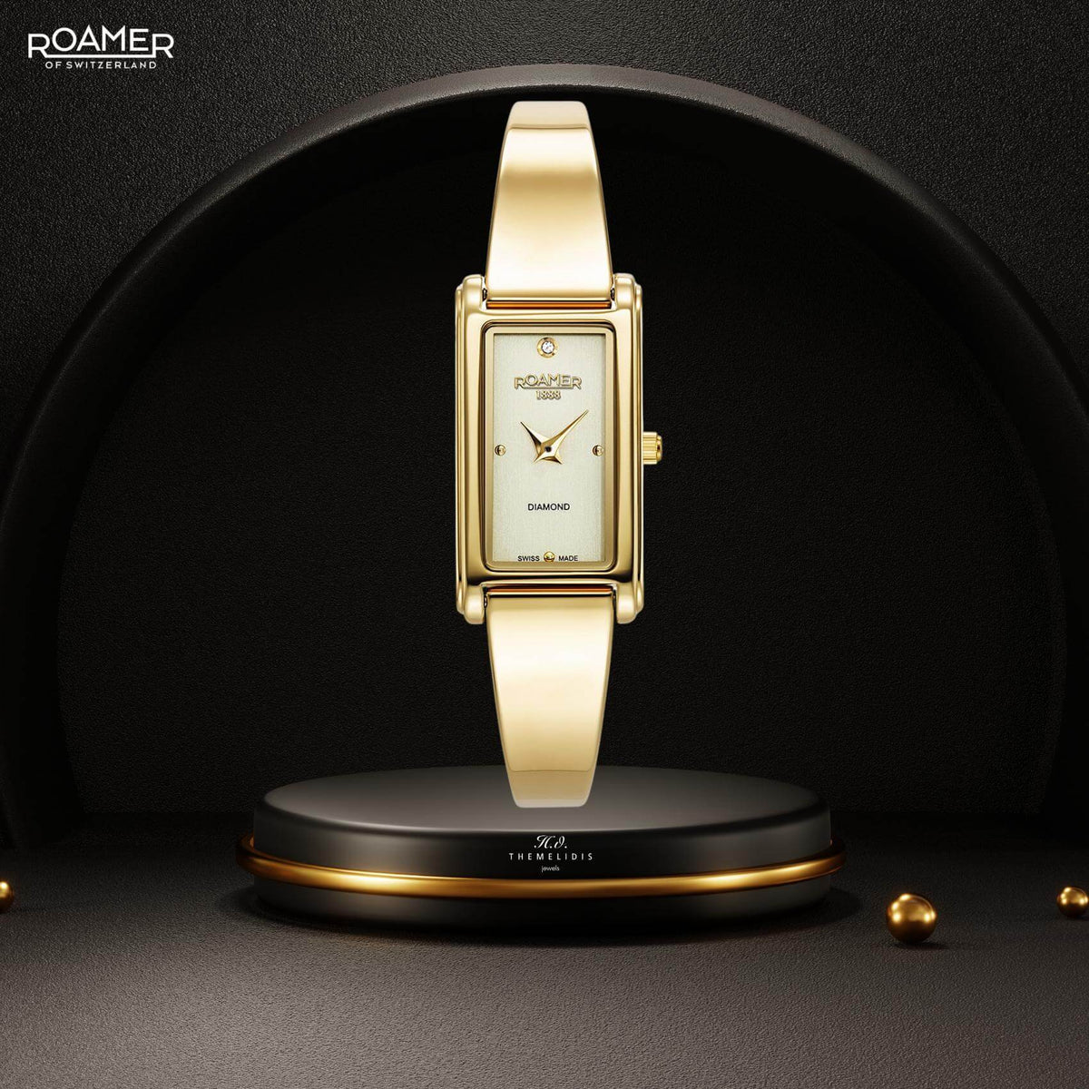 Roamer Elegance Diamond 866845-48-35-20