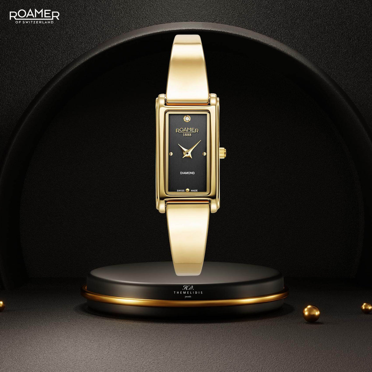 Roamer Elegance Diamond 866845-48-55-20