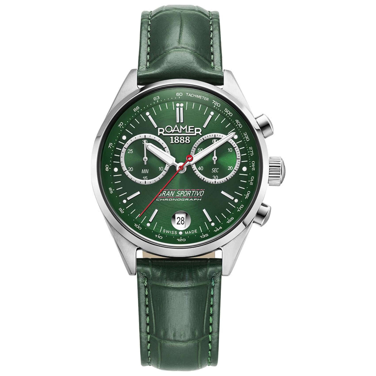 Box Set Roamer Gran Sportivo 978818-41-75-20 Χρονογράφος Με Μπρασελέ & Λουράκι