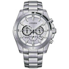 Ρολόι Citizen AN8200-50A Χρονογράφος Με Ασημί Μπρασελέ