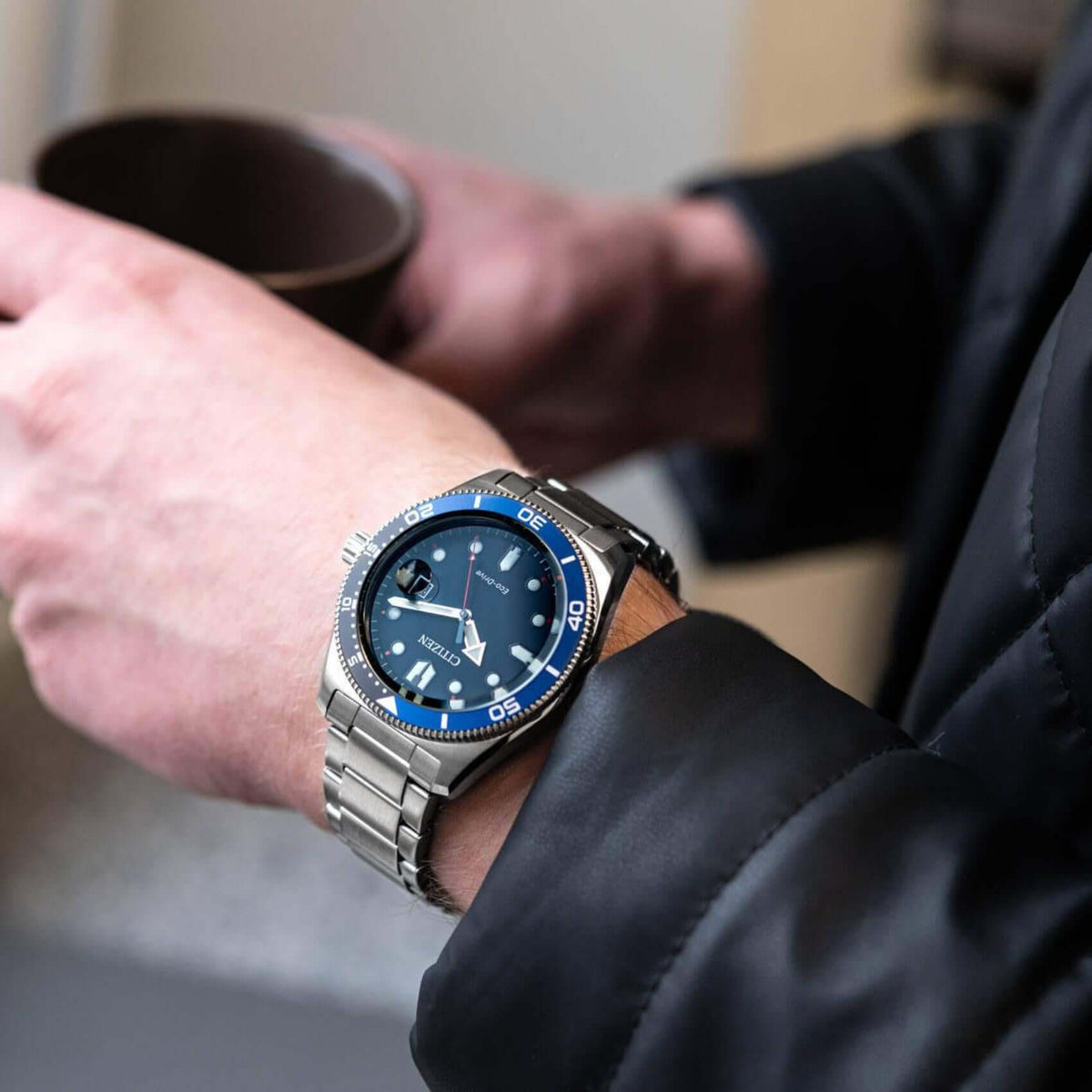 Ρολόι Citizen Eco-Drive AW1761-89L Με Ασημί Μπρασελέ