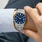 Αυτόματο Ρολόι Citizen NJ0150-81L Tsuyosa Με Ασημί Μπρασελέ & Μπλε Καντράν