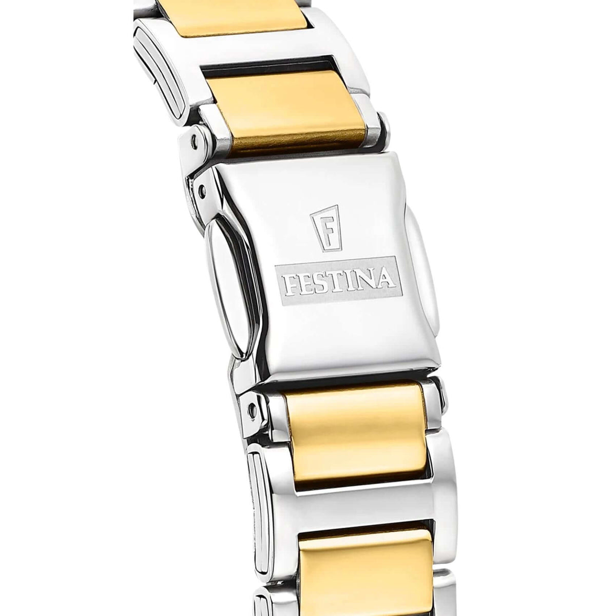 Ρολόι Festina Mademoiselle F16937/A Με Δίχρωμο Μπρασελέ