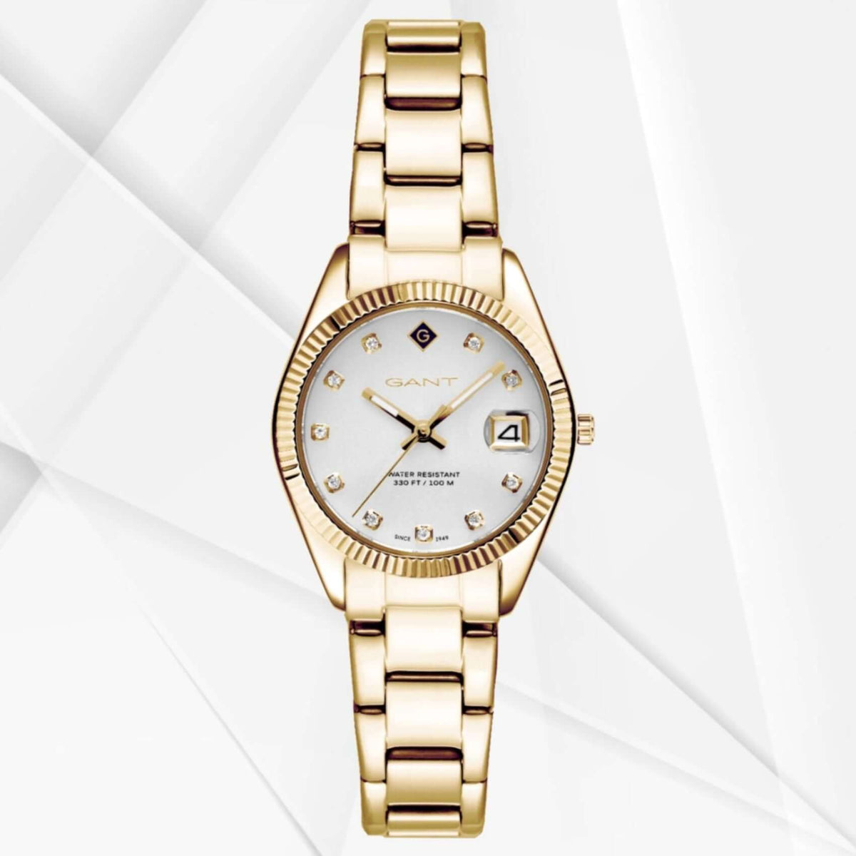 Γυναικείο Ρολόι Gant Sussex Mini G181017 με Χρυσό Μπρασελέ
