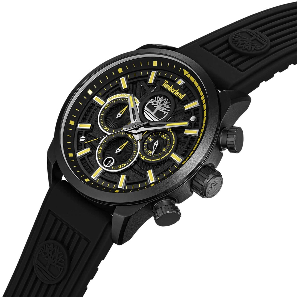 Μαύρο λουράκι σιλικόνης του Timberland Henniker III TDWGQ00949X0 Box Set.
