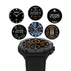 Ρολόι Smartwatch Timberland Trail Force S2 TDIGB0089801 Με Μαύρο Λουράκι Σιλικόνης