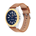 Ρολόι Tommy Hilfiger Ryan 1710529 Με Καφέ Δερμάτινο Λουράκι