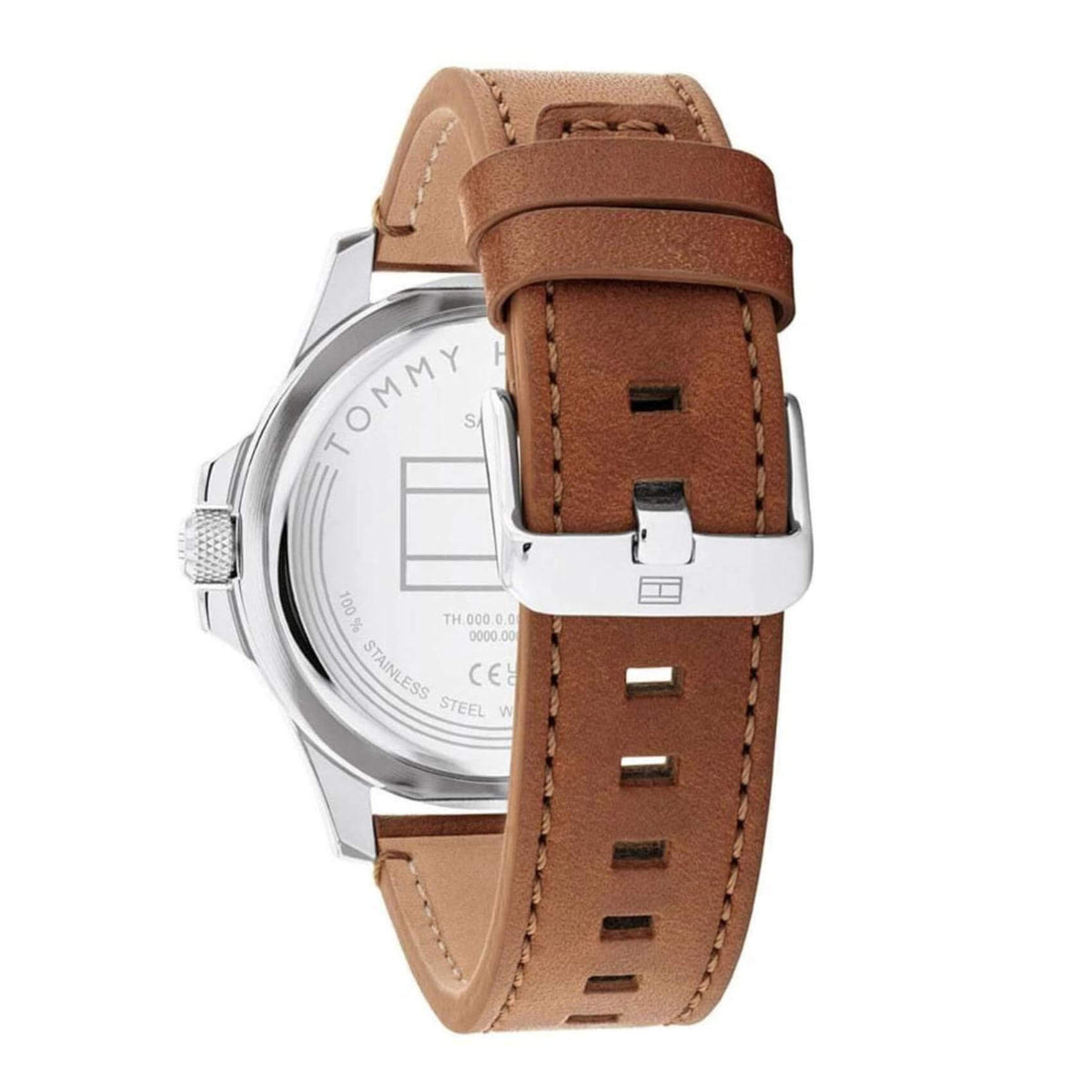 Ρολόι Tommy Hilfiger Ryan 1710529 Με Καφέ Δερμάτινο Λουράκι