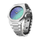 Ρολόι D1 Milano Ultra Thin Dual Tone 40 mm D1-UTBJ43 Με Ασημί Μπρασελέ