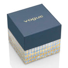 Ρολόι Vogue Jet Set 2020612282 Με Ασημί Μπρασελέ & Σαμπανιζέ Καντράν