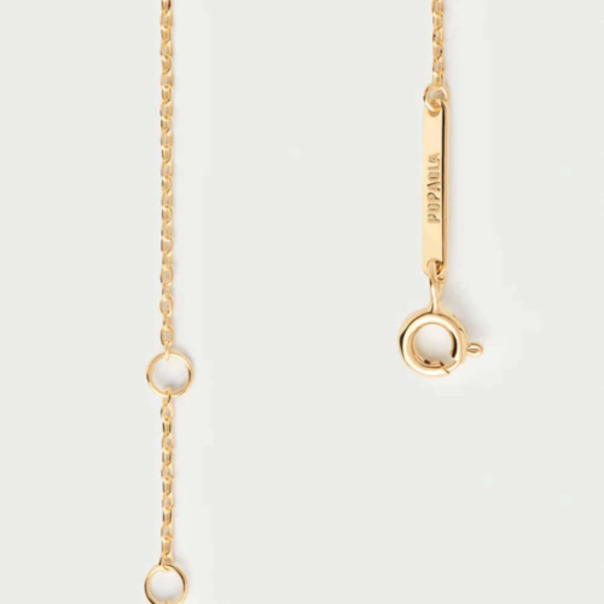 Bραχιόλι PDPAOLA PU01-845-U Lotus από ασήμι 925 επιχρυσωμένο με πολύχρωμα ζιργκόν.