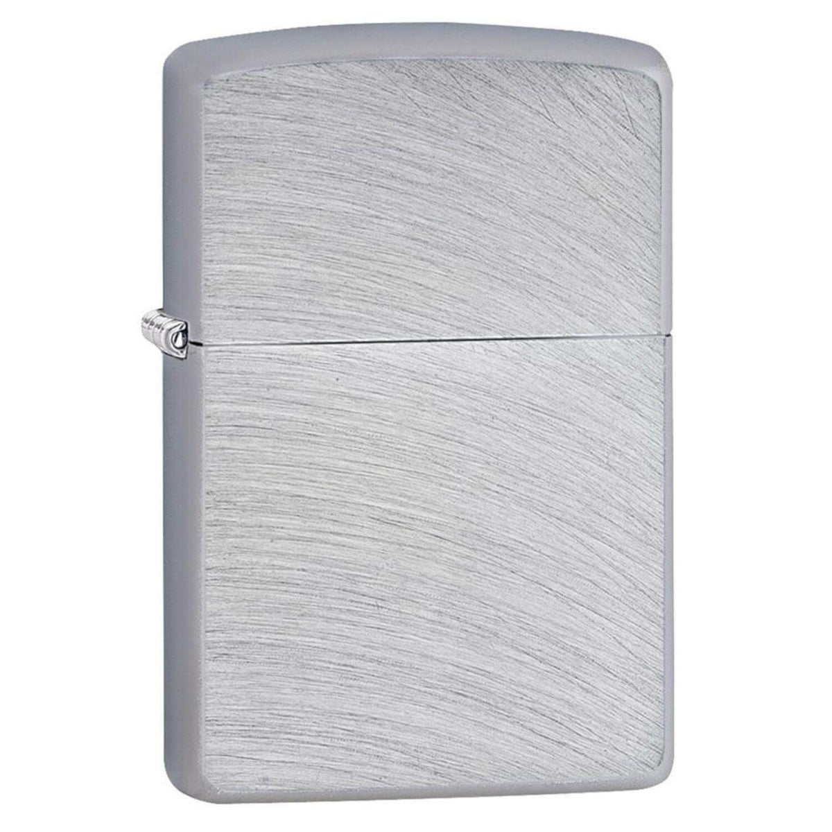 Αντιανεμικός αναπτήρας Zippo Silver Arch 24647 σε ασημί χρώμα με ματ υφή και δυνατότητα χαράγματος για ένα προσωποποιημένο δώρο.