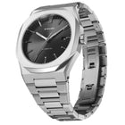 Ρολόι D1 Milano Mechanical Automatico D1-ATBJ10 Με Ασημί Μπρασελέ